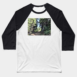 Trail up the Mountain Baseball T-Shirt